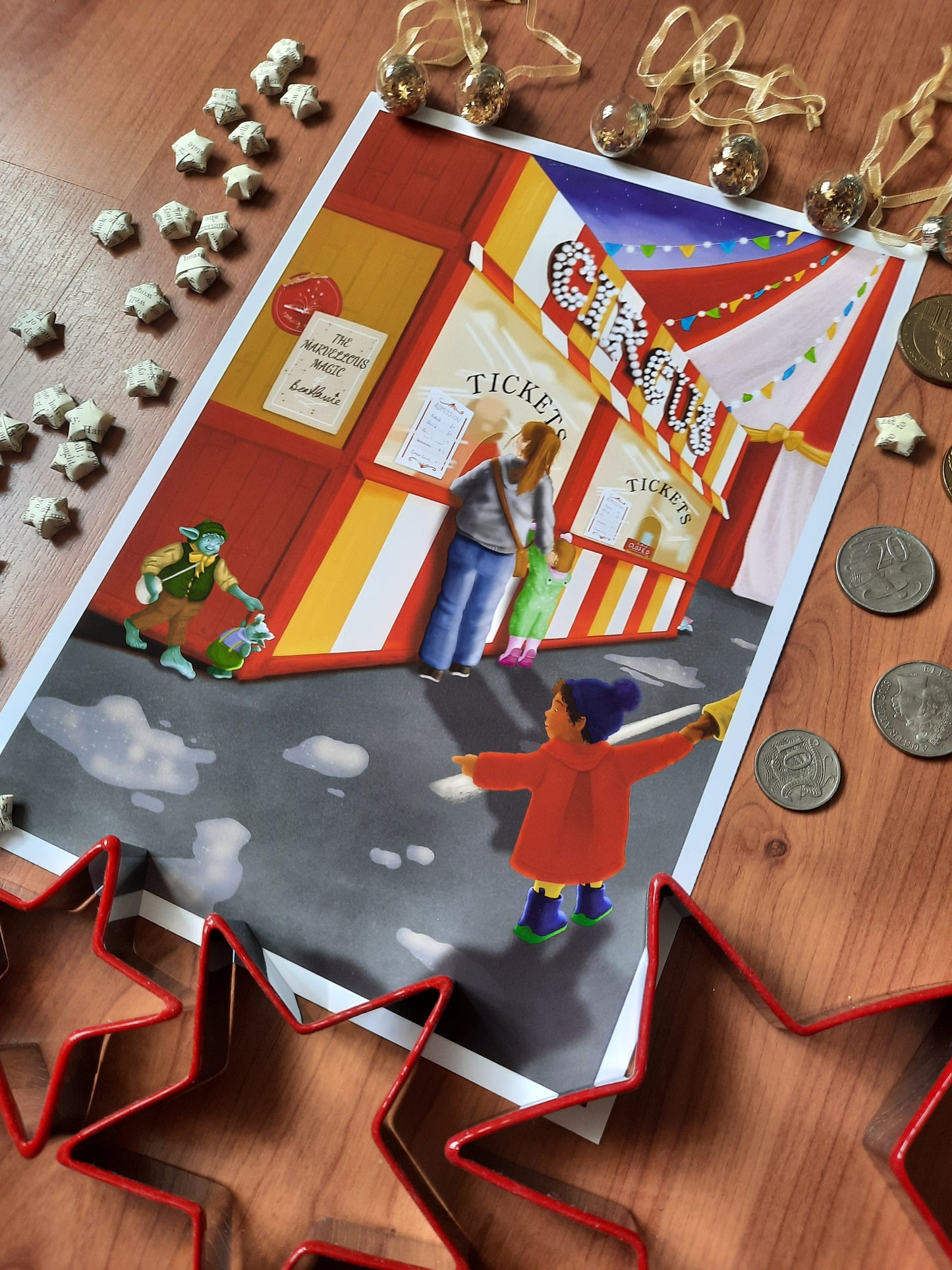 Welcome to the Circus - Art Print - Original Wall Art