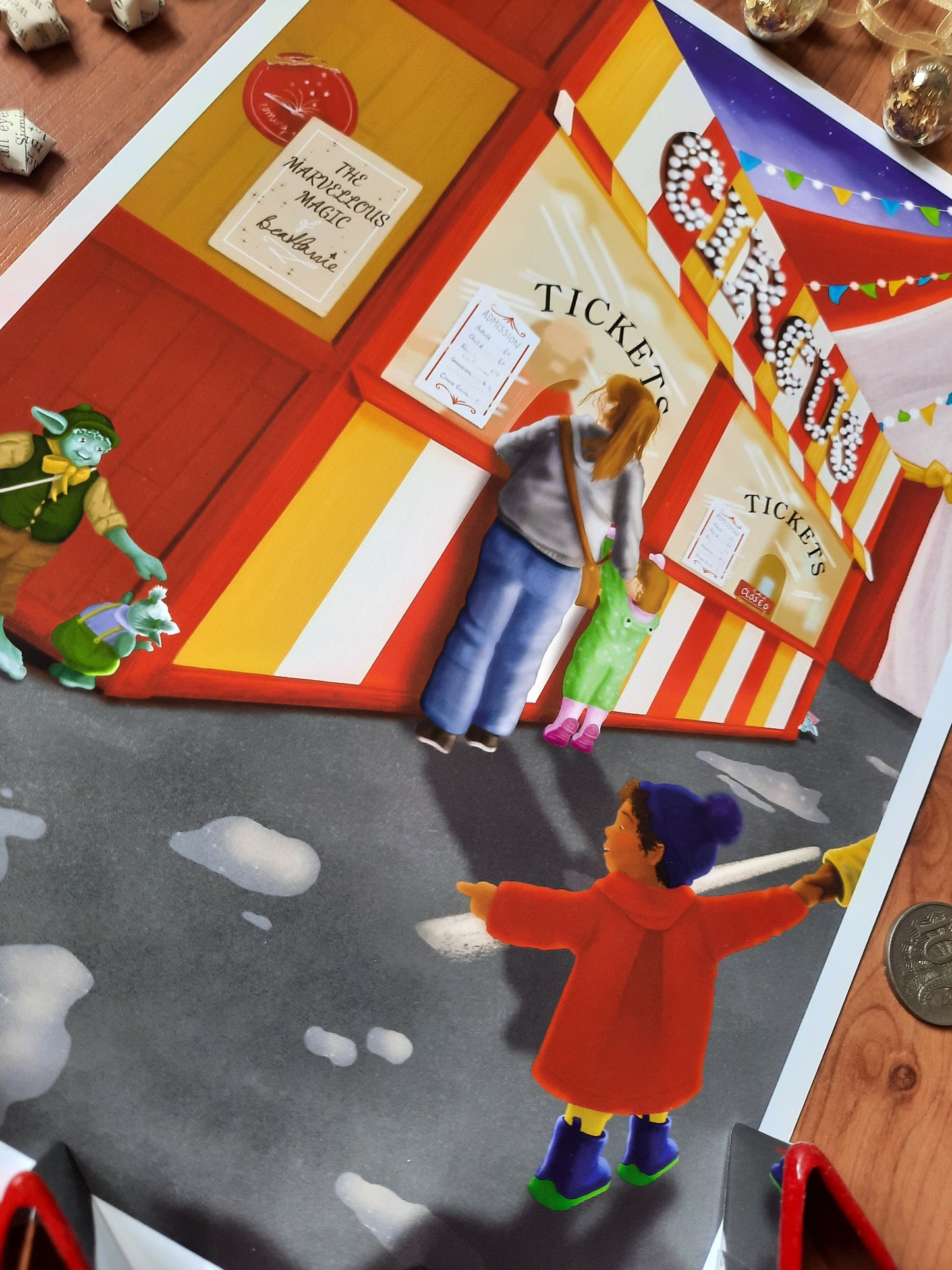 Welcome to the Circus - Art Print - Original Wall Art