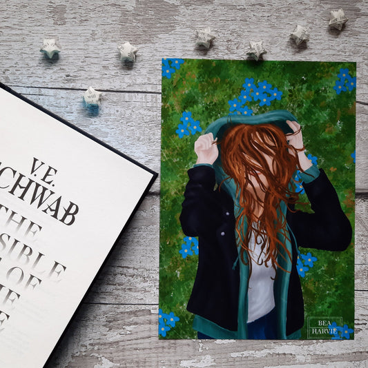 The Windy Day of Addie LaRue - Art Print - The Invisible Life of Addie LaRue by V E Schwab