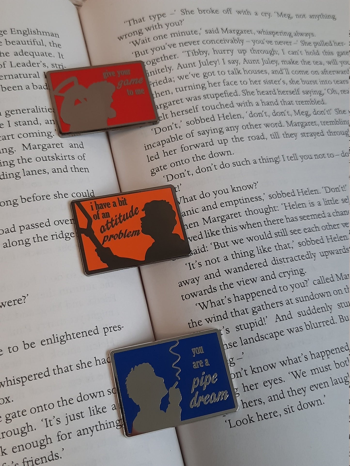 Attitude - Enamel Pin - Neil Josten - All For the Game/The Foxhole Court by Nora Sakavik