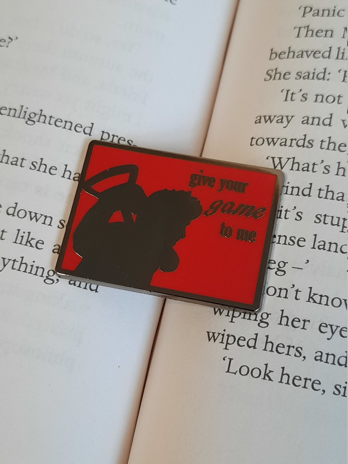 Game - AFTG Enamel Pin - Kevin Day - All For the Game/The Foxhole Court by Nora Sakavik