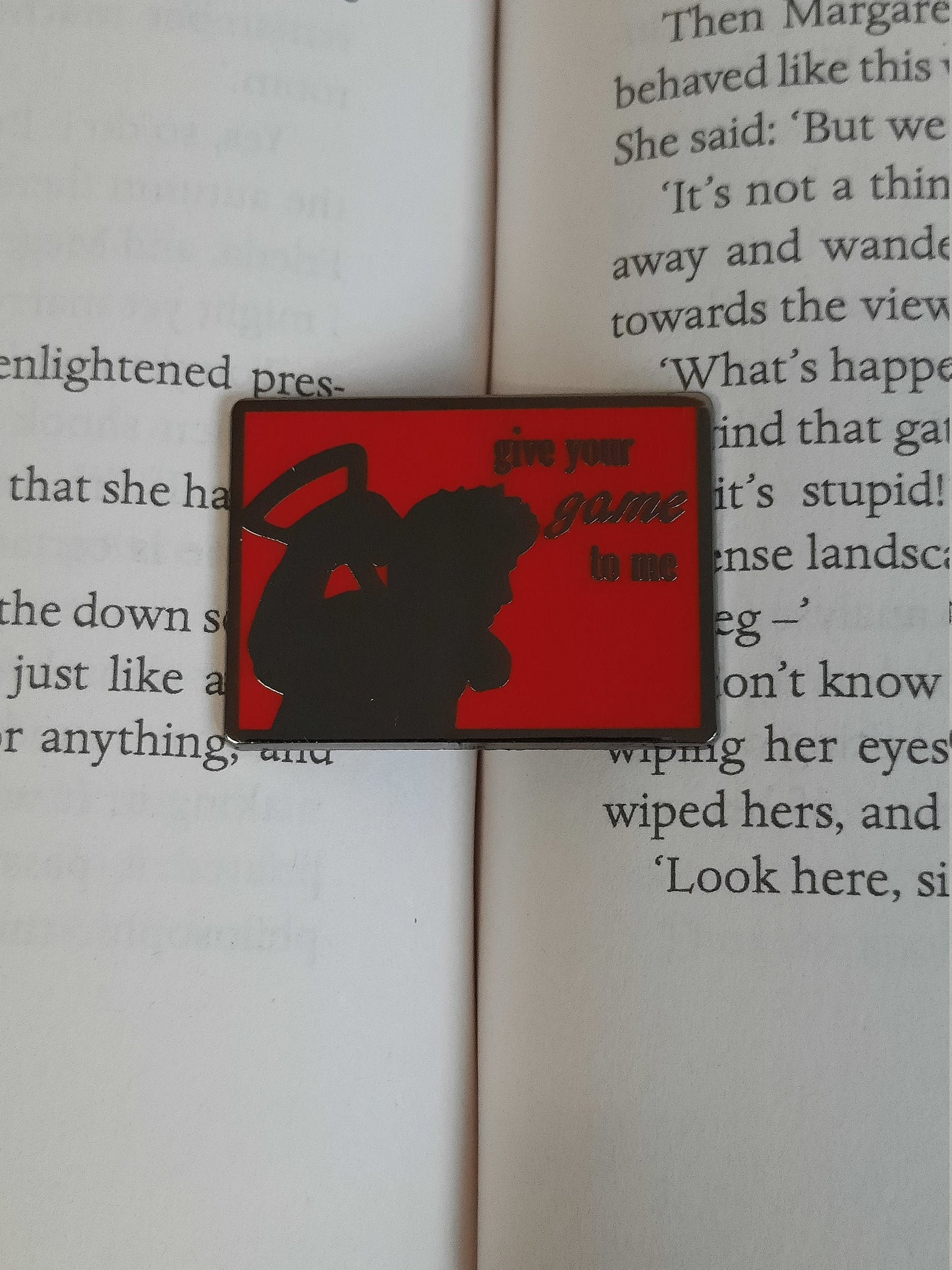 Game - AFTG Enamel Pin - Kevin Day - All For the Game/The Foxhole Court by Nora Sakavik
