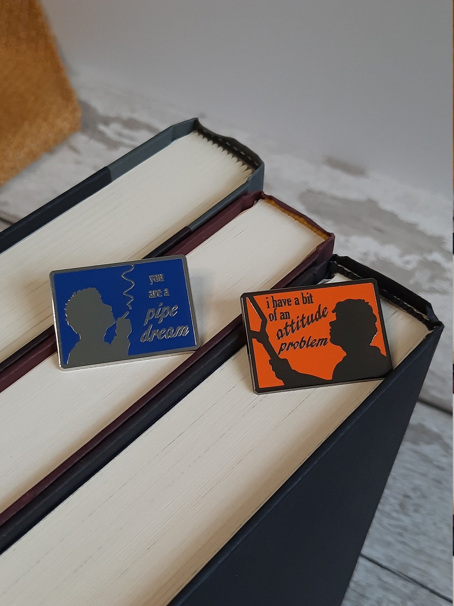 Attitude - Enamel Pin - Neil Josten - All For the Game/The Foxhole Court by Nora Sakavik