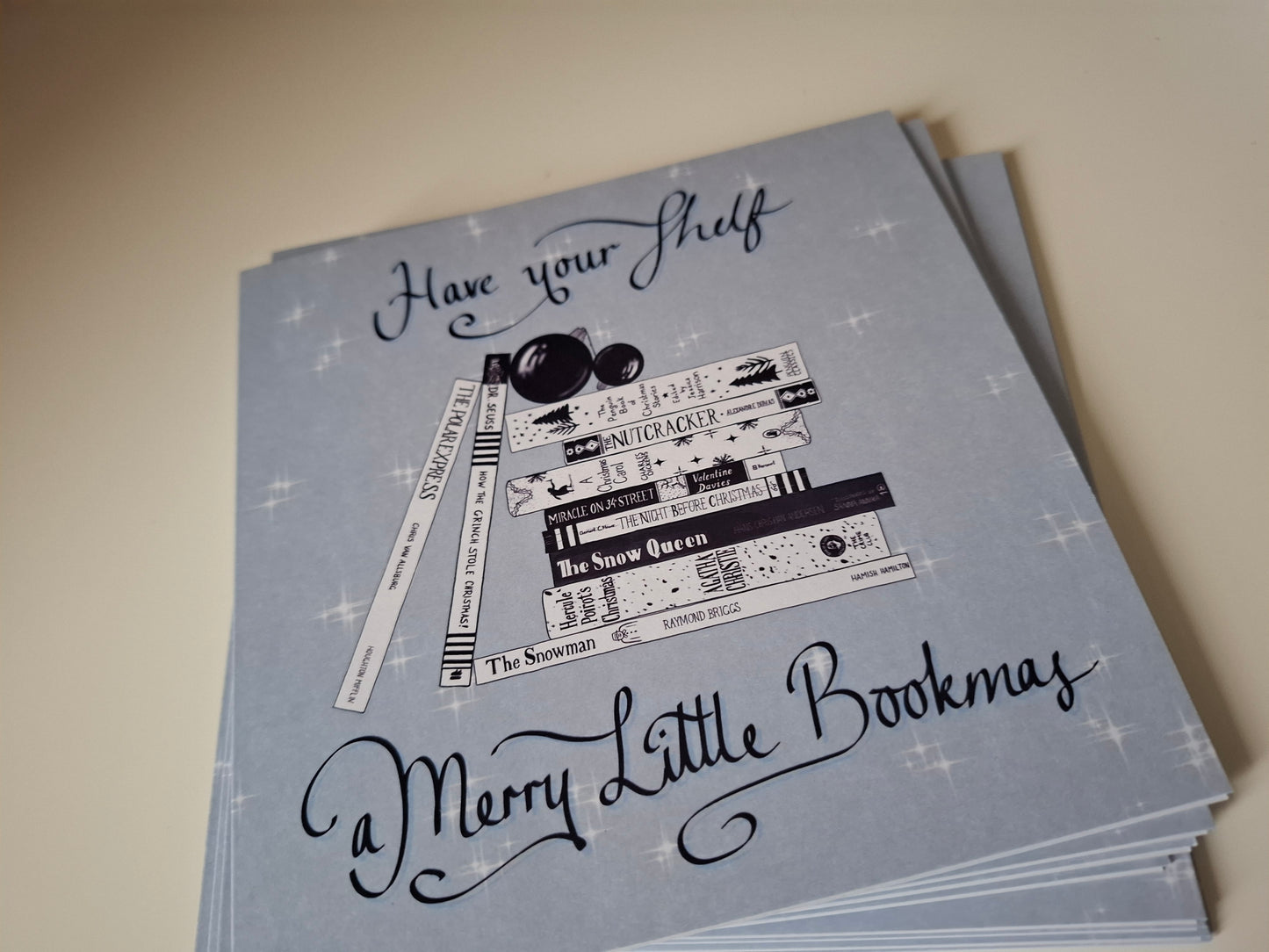 Have your shelf a merry little bookmas - Holiday Greeting Card