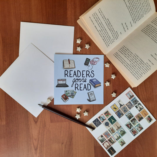 Readers Gonna Read - Greeting Card