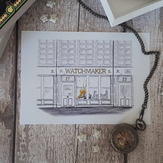 27 Filigree Street - Art Print -The Watchmaker of Filigree Street by Natasha Pulley