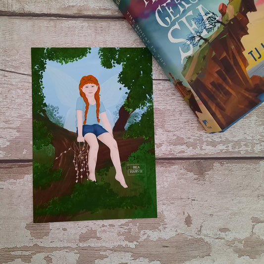 Forest Sprite -Art print - The House in the Cerulean Sea by T.J.Klune